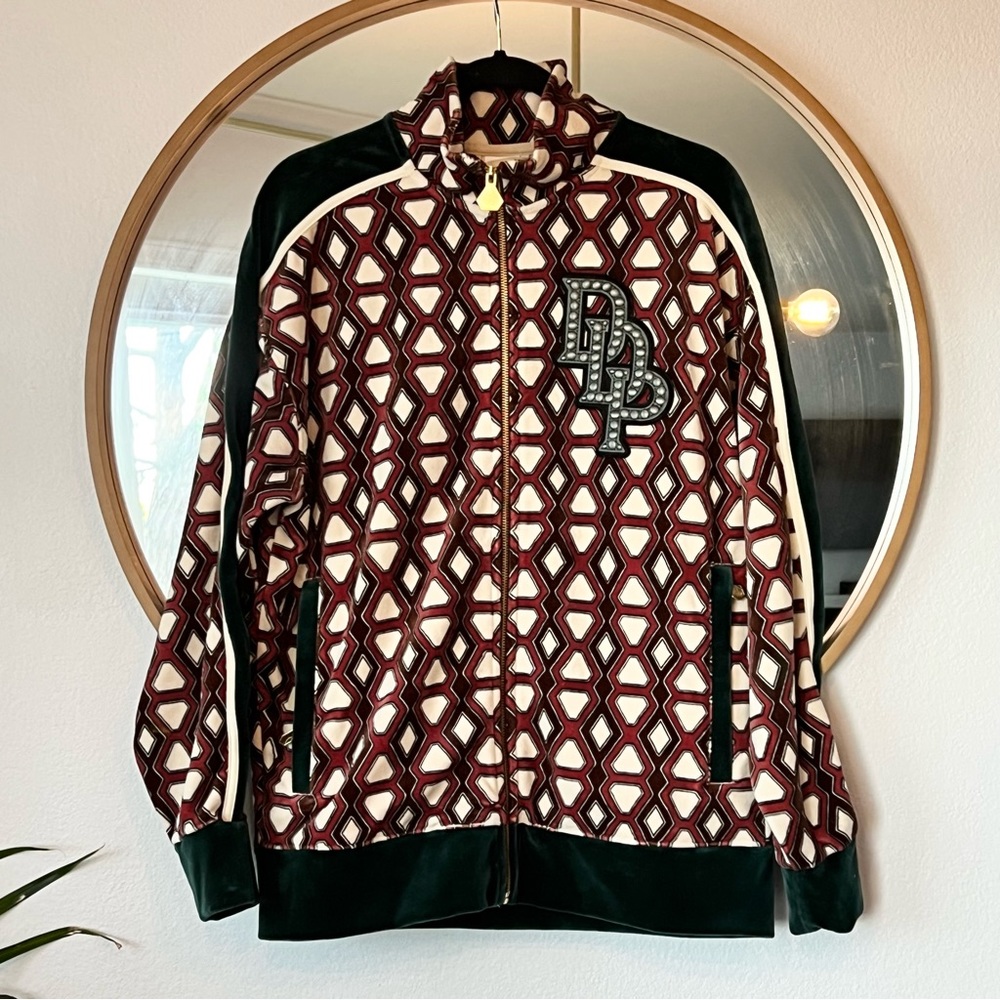 New Puma x Dapper Dan T7 Jacket mens size small Multi-Color Harlem design rare - Picture 3 of 13